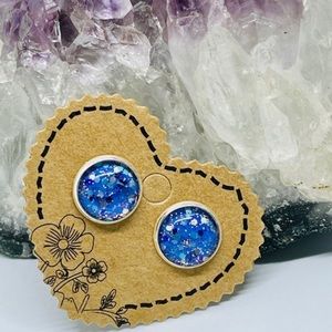 Periwinkle Sparkle Earrings